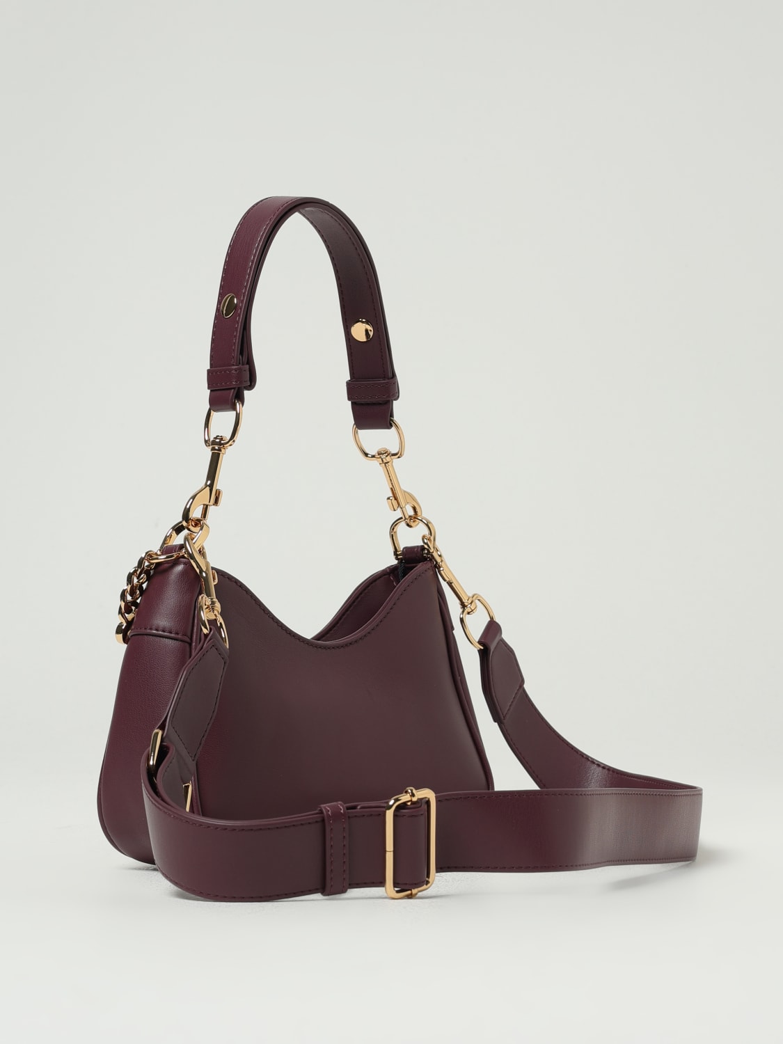 LOVE MOSCHINO SHOULDER BAG: Handbag woman Love Moschino, Wine - Img 2