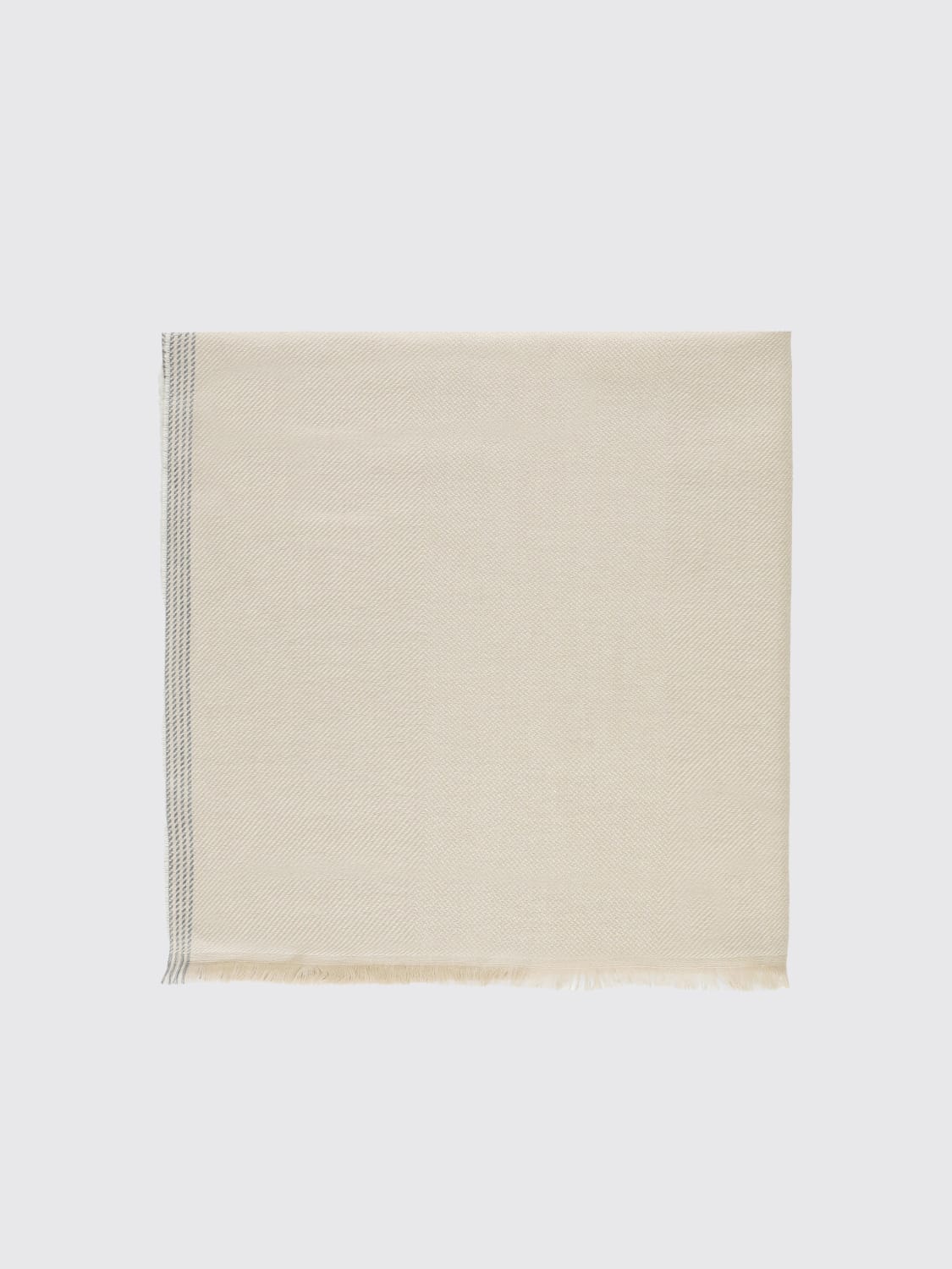 BRUNELLO CUCINELLI SCARF: Scarf men Brunello Cucinelli, Sand - Img 1