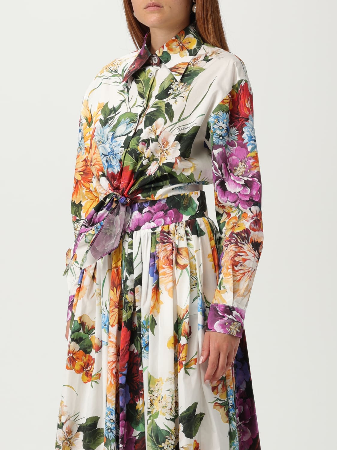 DOLCE & GABBANA CHEMISE: Top femme Dolce & Gabbana, Multicolore - Img 4