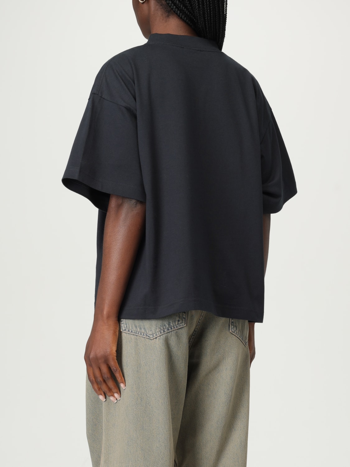 BALENCIAGA T-SHIRT: T-shirt woman Balenciaga, Black - Img 3