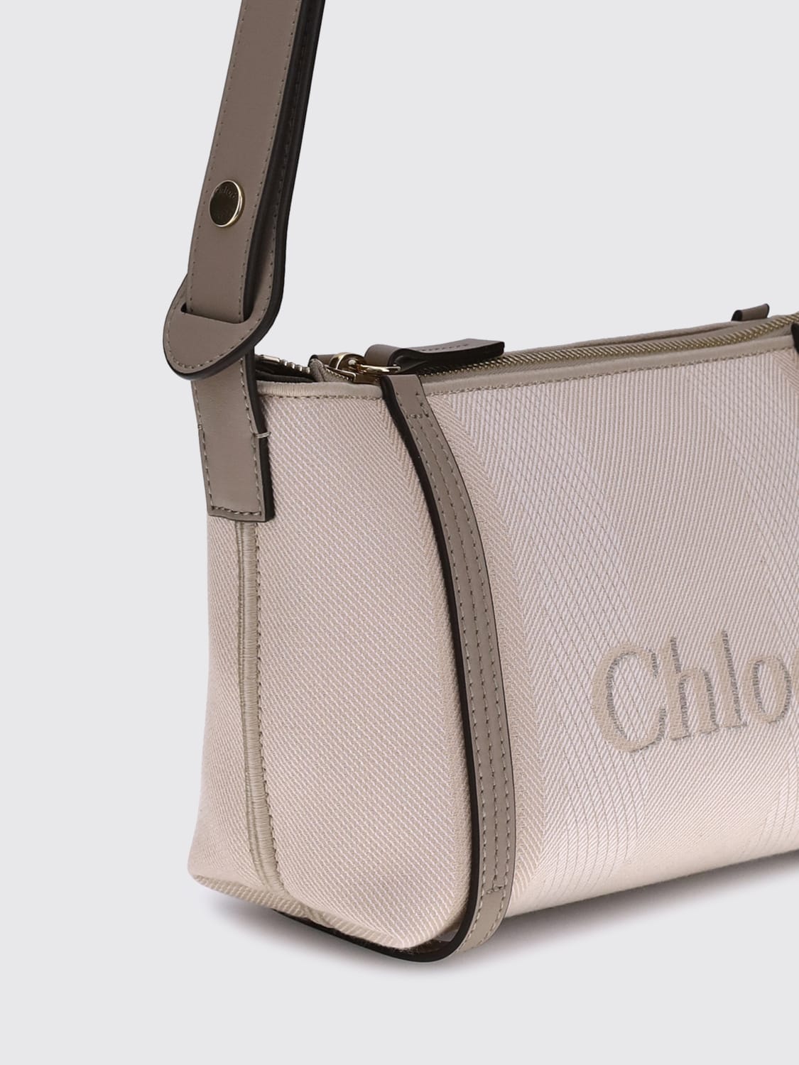 CHLOÉ MINI BAG: Shoulder bag woman ChloÉ, Beige - Img 3