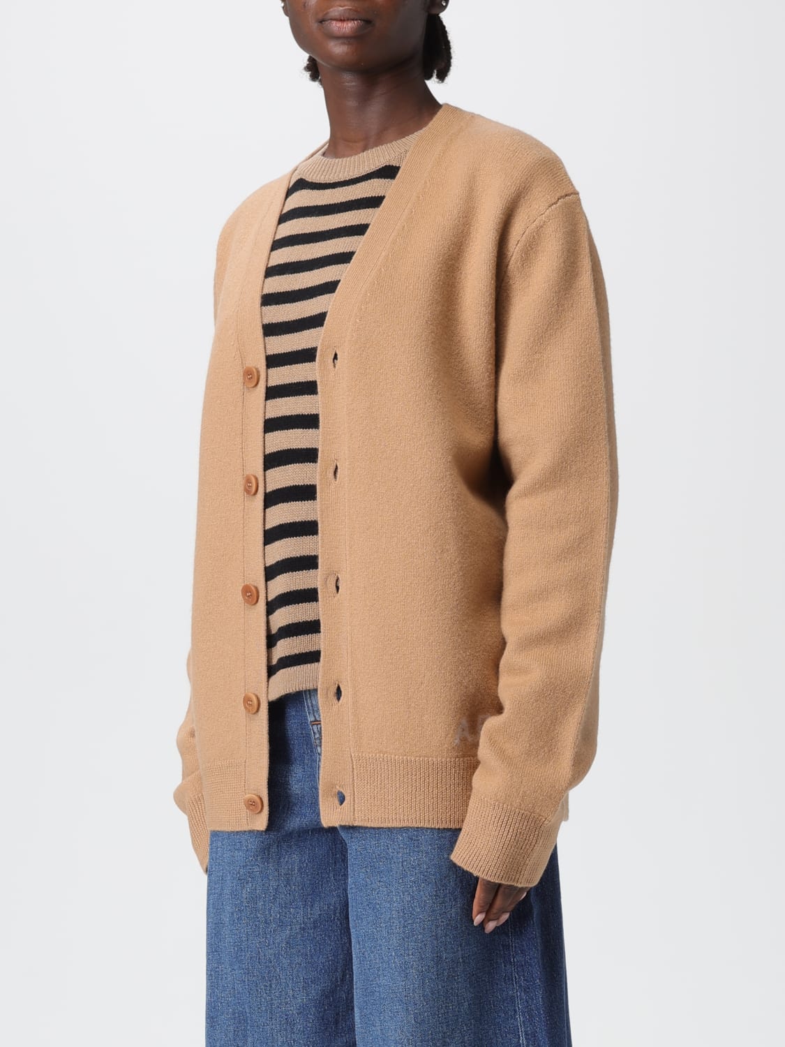 A.P.C. PULLOVER: Pullover damen A.P.C., Beige - Img 3