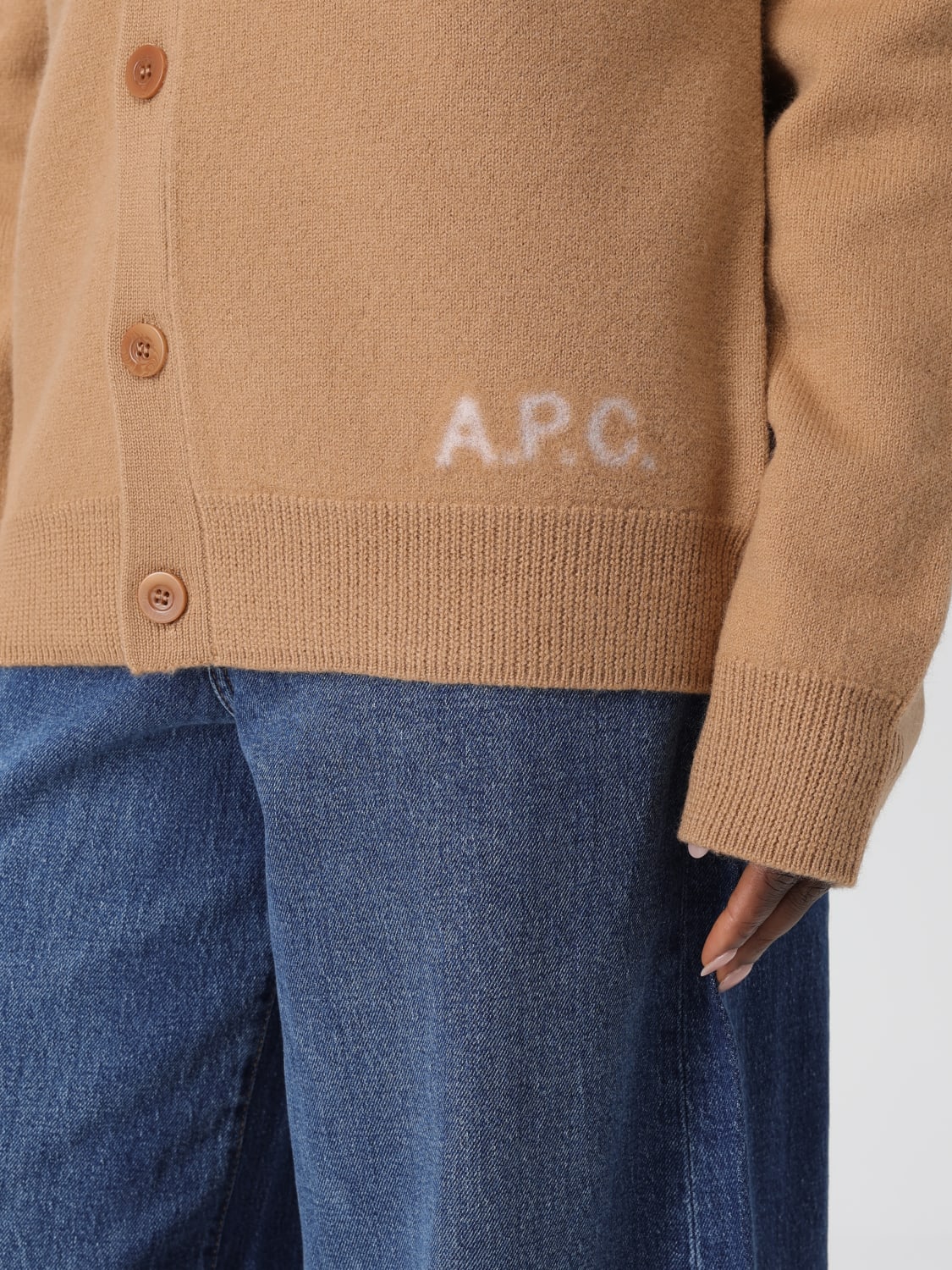 A.P.C. PULLOVER: Pullover damen A.P.C., Beige - Img 4