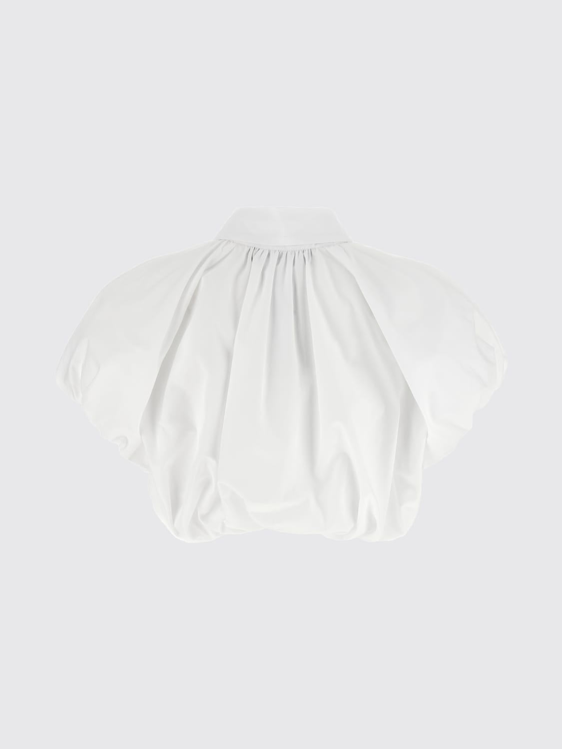 DSQUARED2 CAMICIA: Camicia cropped Dsquared2 in cotone , Bianco - Img 2