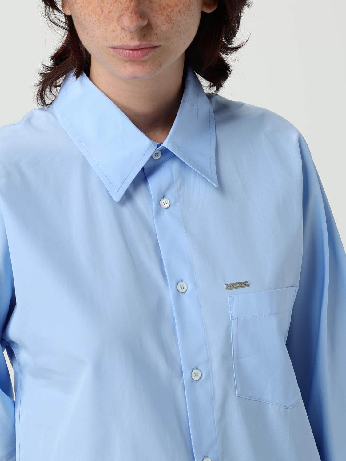 DSQUARED2 SHIRT: Top woman Dsquared2, Blue - Img 3