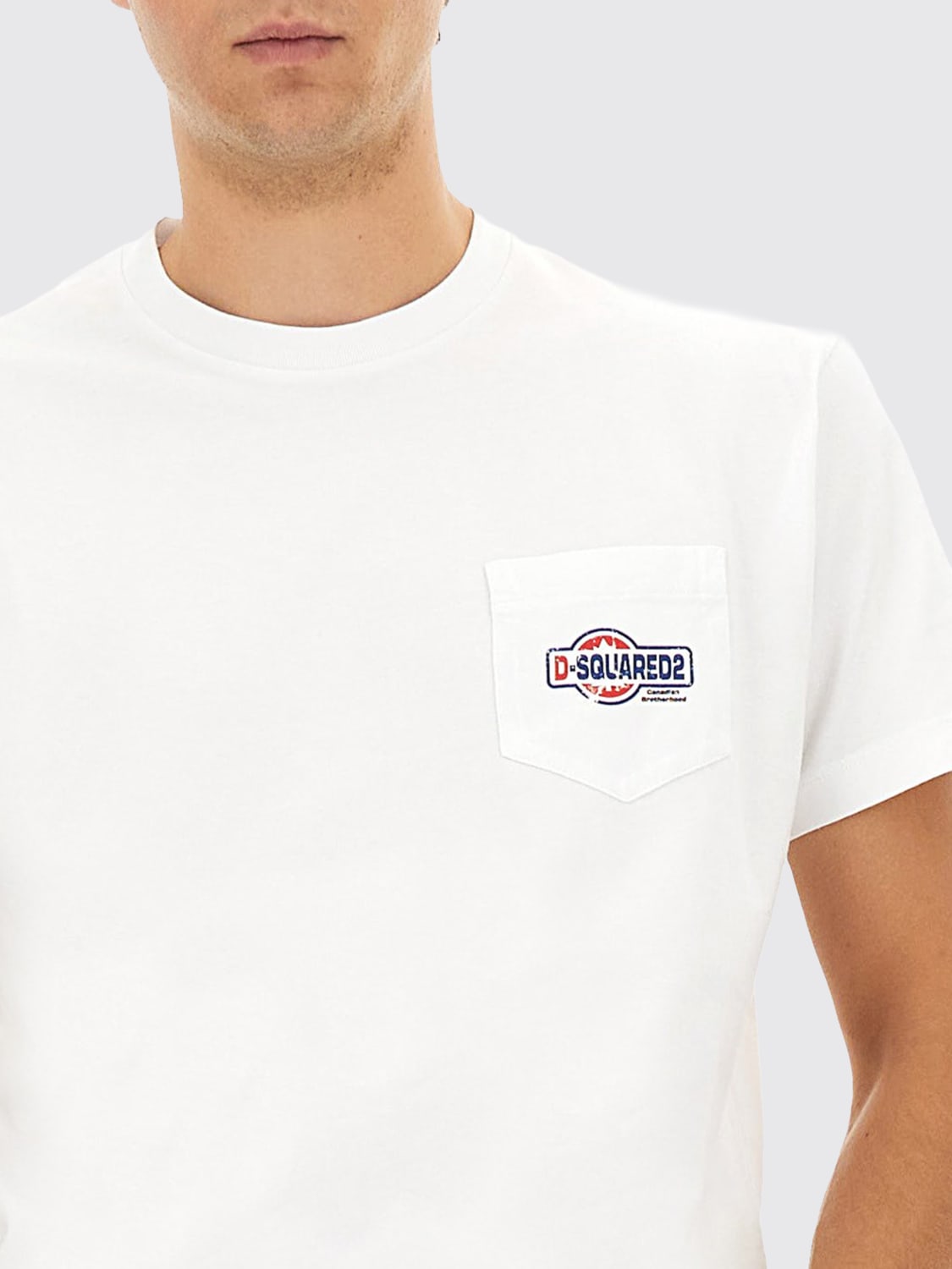 DSQUARED2 T-SHIRT: T-shirt men Dsquared2, White - Img 4