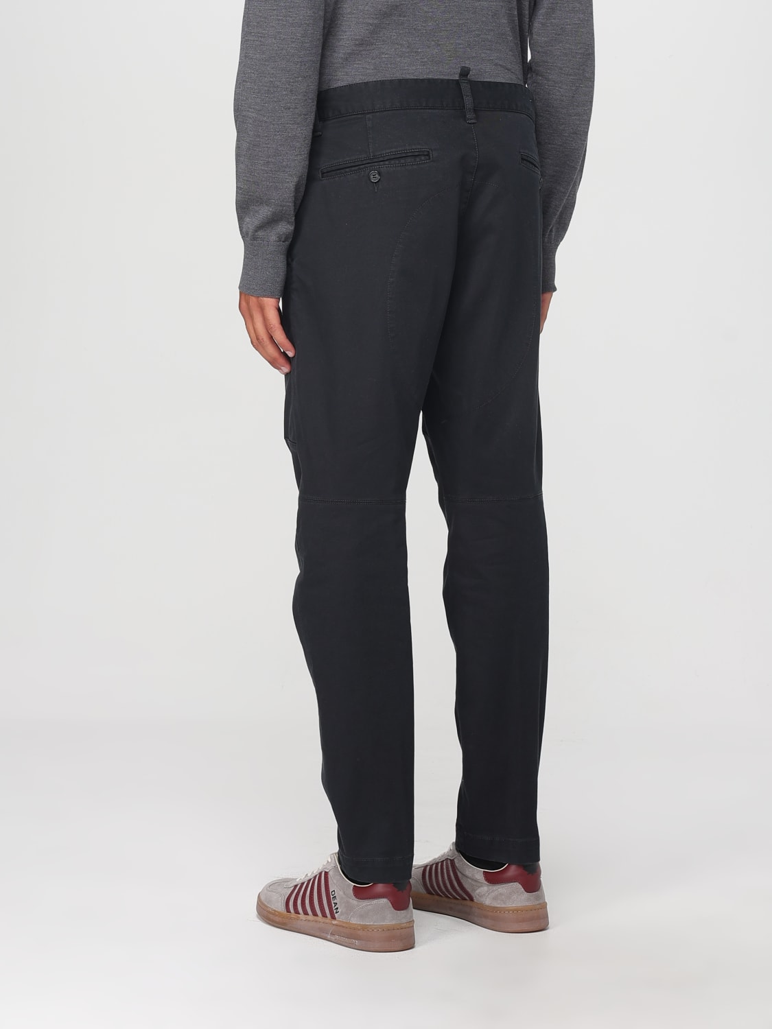 DSQUARED2 PANTS: Pants men Dsquared2, Black - Img 2