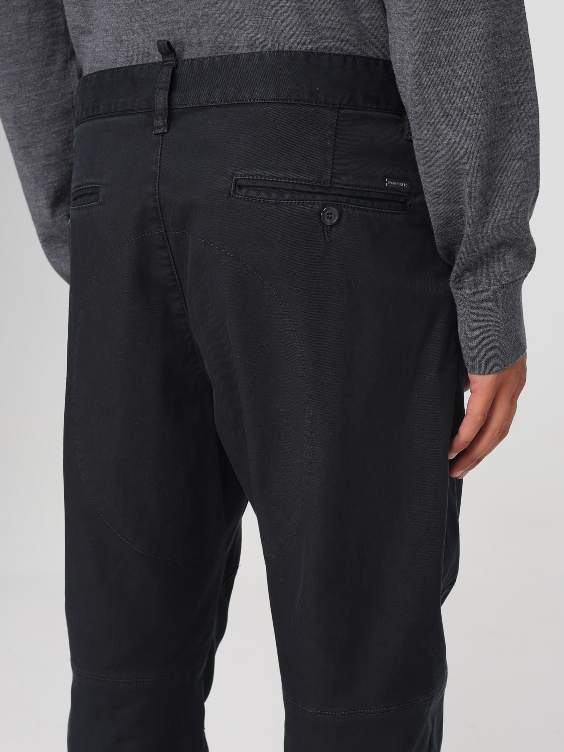 DSQUARED2 PANTS: Pants men Dsquared2, Black - Img 3