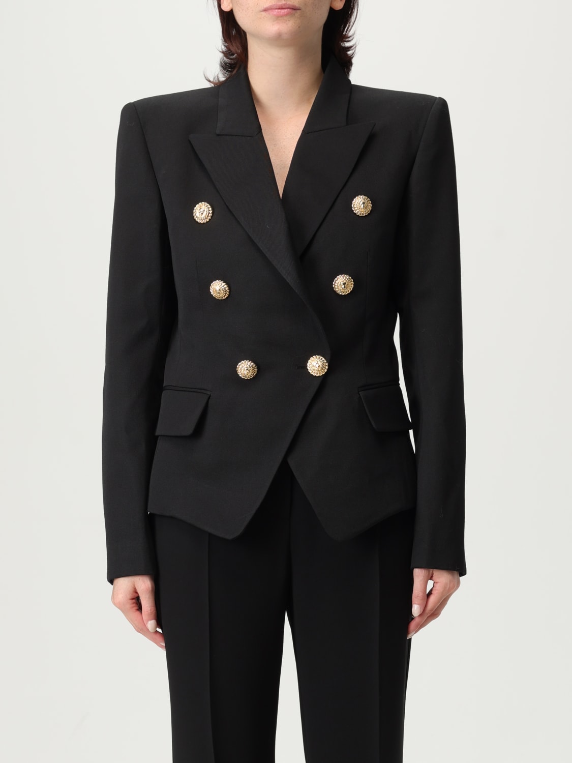 BALMAIN JACKET: Jacket woman Balmain, Black - Img 1