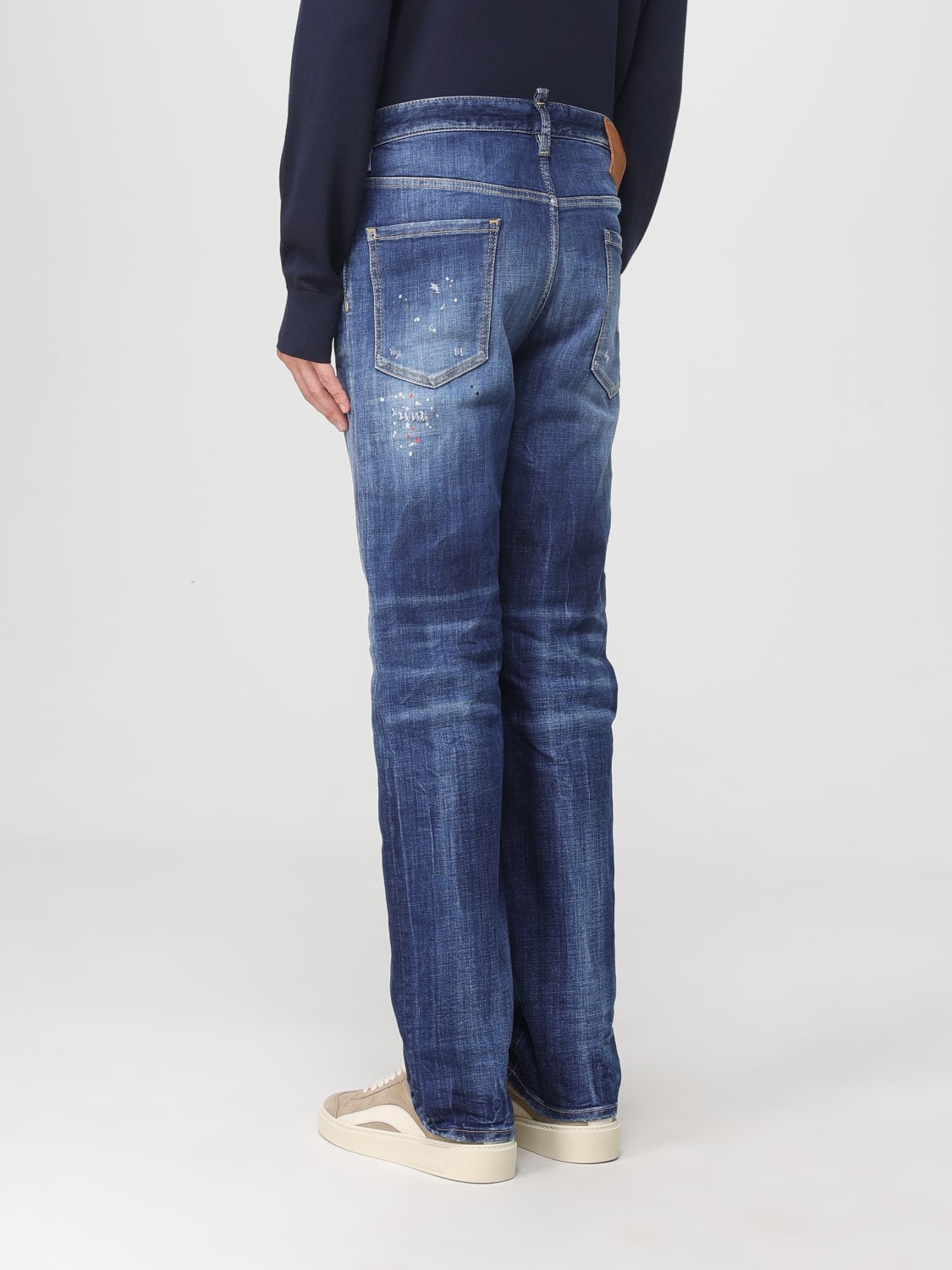 DSQUARED2 JEANS: Jeans homme Dsquared2, Bleu - Img 2