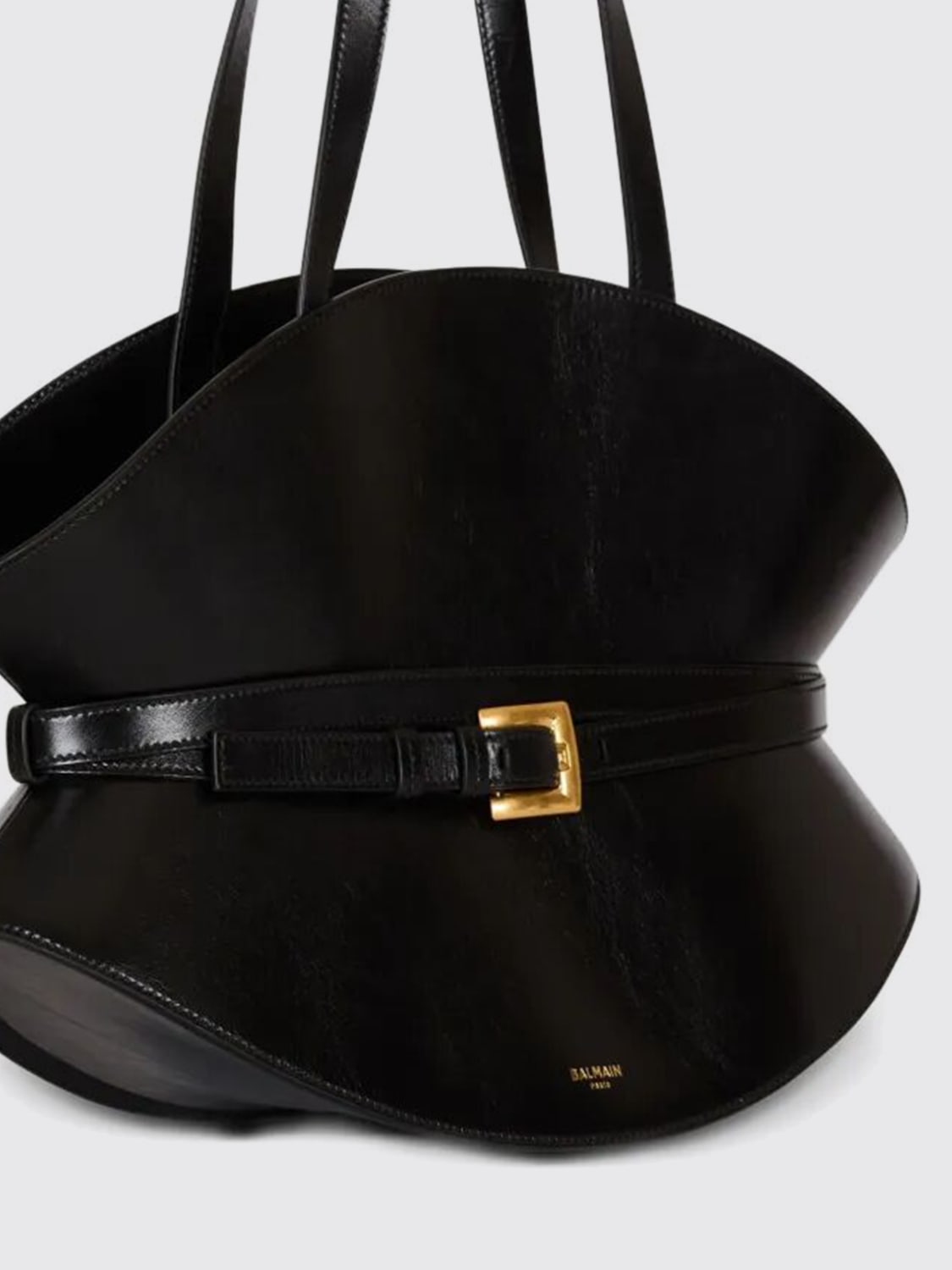 BALMAIN SHOULDER BAG: Shoulder bag woman Balmain, Black - Img 4