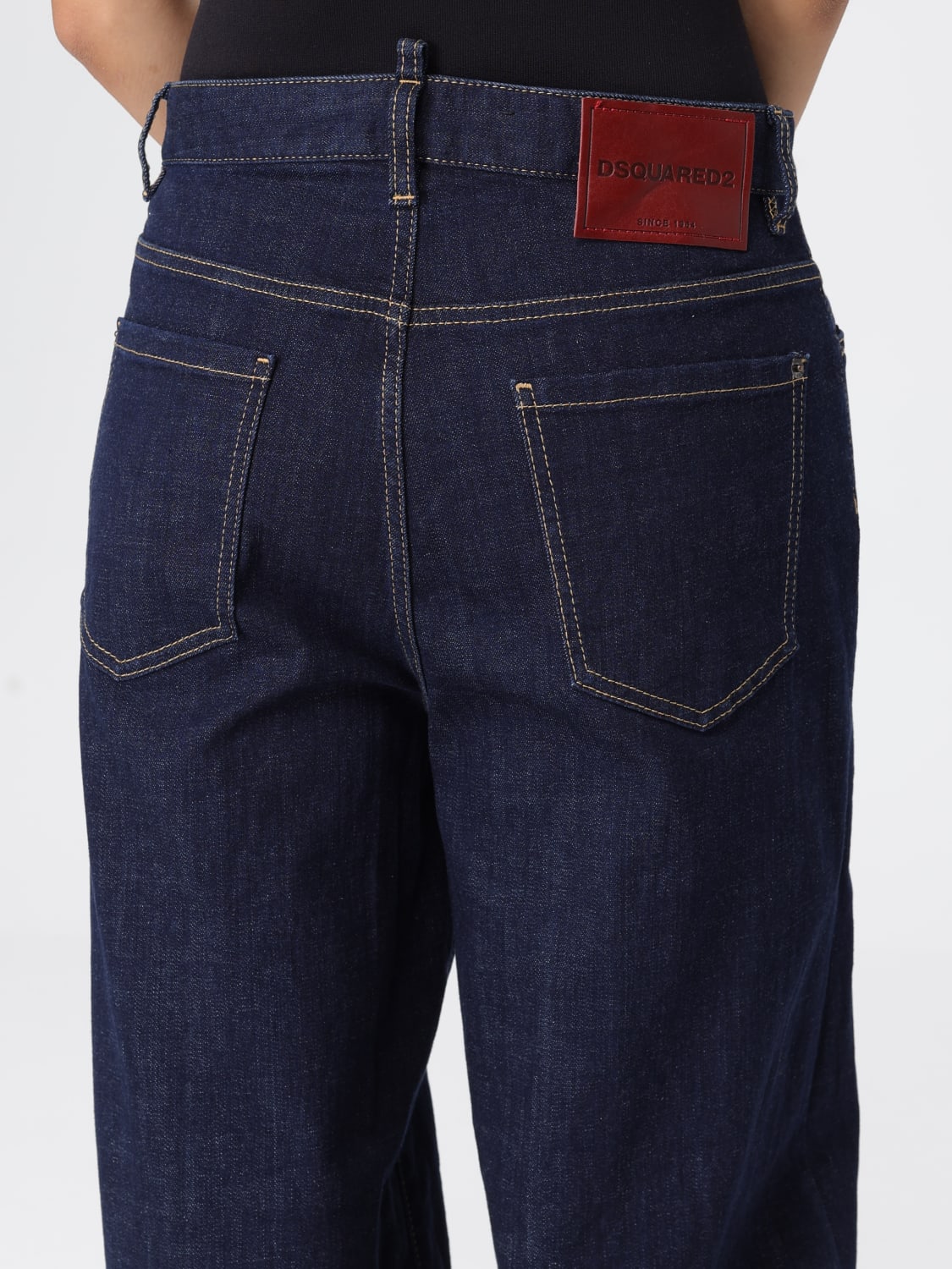 DSQUARED2 VAQUEROS: Vaquero mujer Dsquared2, Azul Oscuro - Img 3