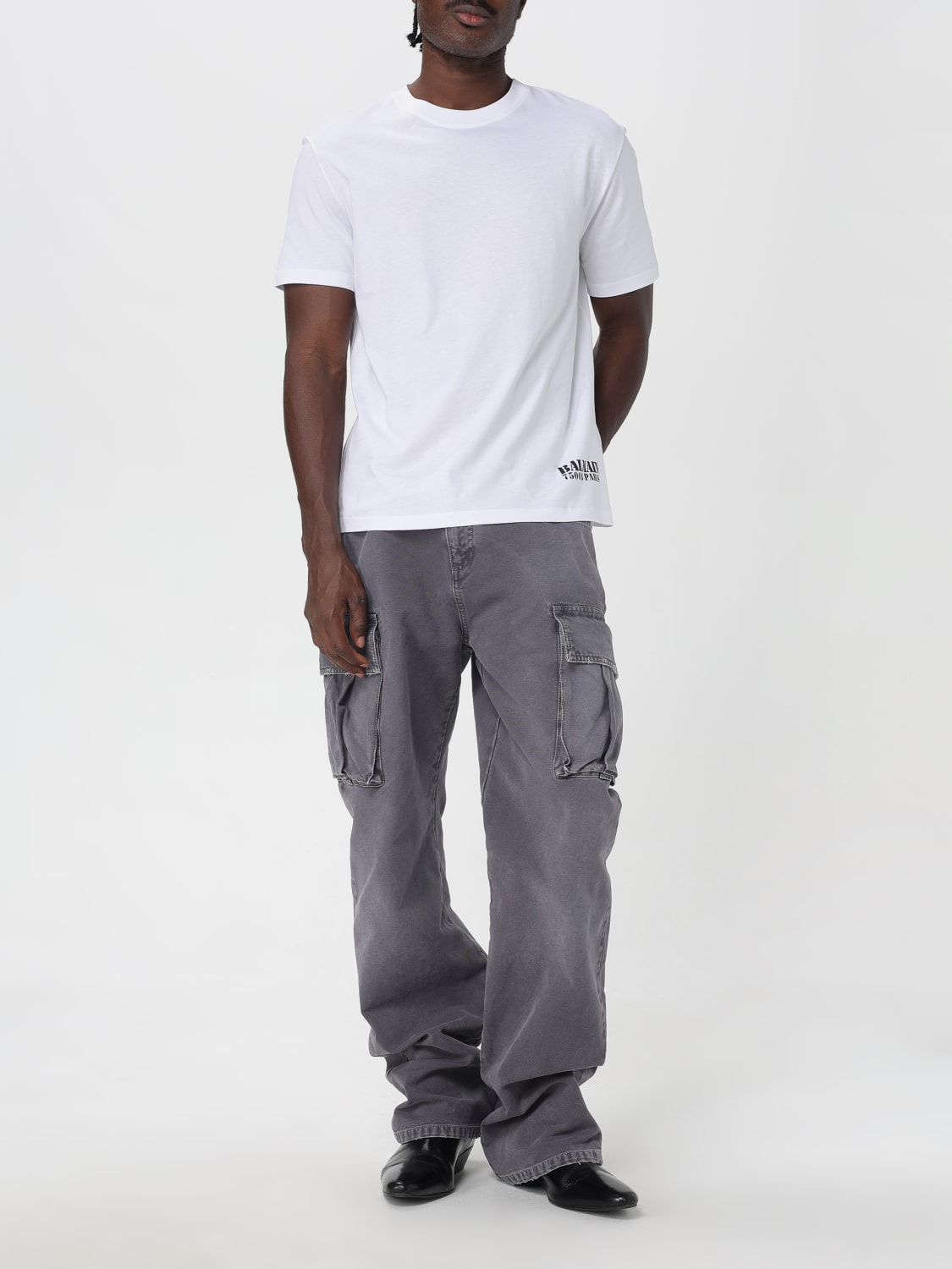 BALMAIN T-SHIRT: T-shirt men Balmain, White - Img 2