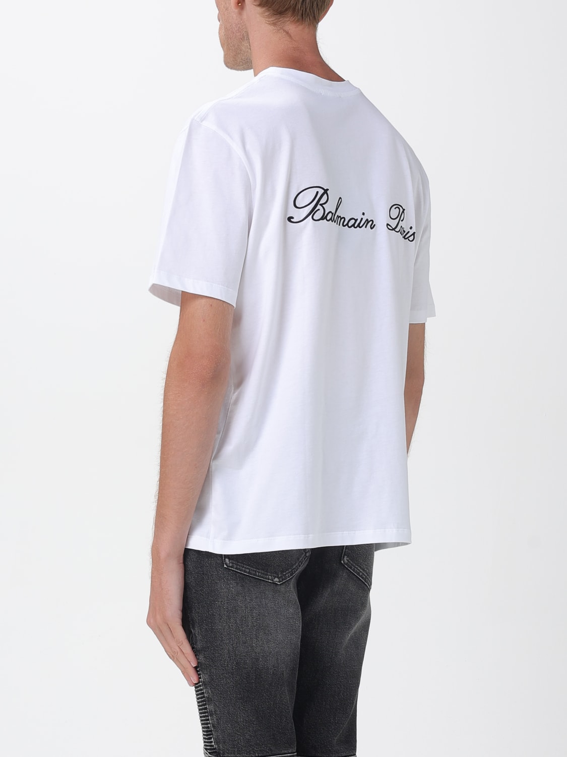 BALMAIN T-SHIRT: T-shirt men Balmain, White - Img 3