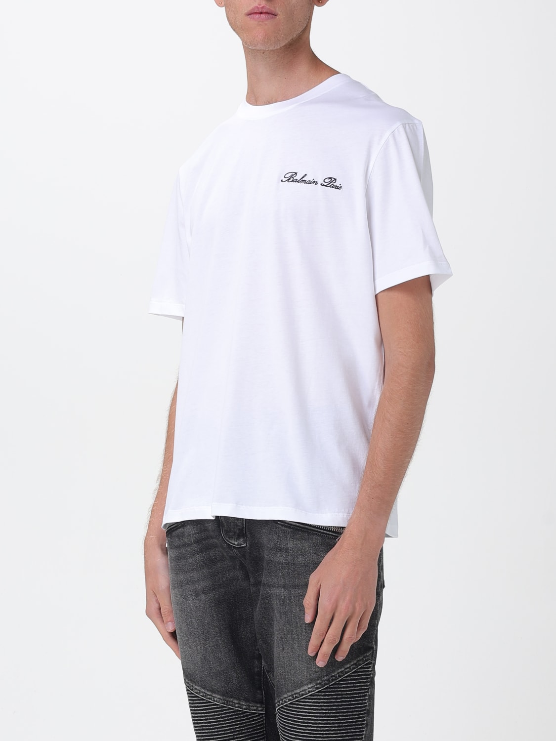 BALMAIN T-SHIRT: T-shirt men Balmain, White - Img 4