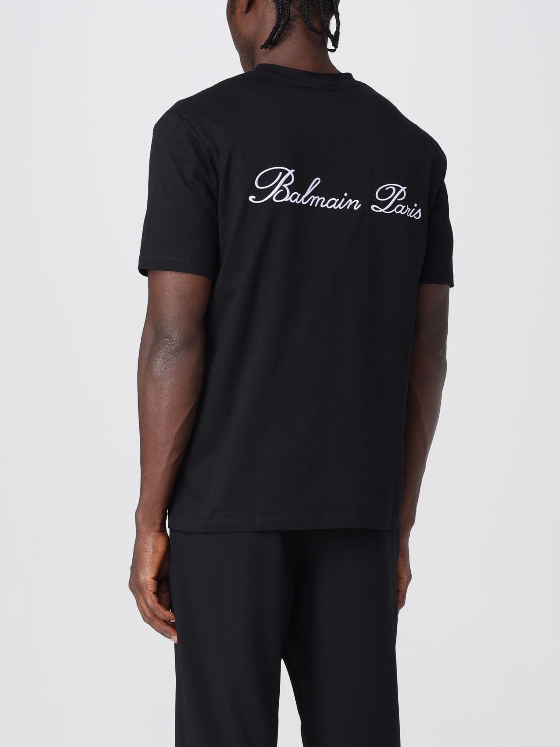 BALMAIN T-SHIRT: T-shirt men Balmain, Black - Img 3
