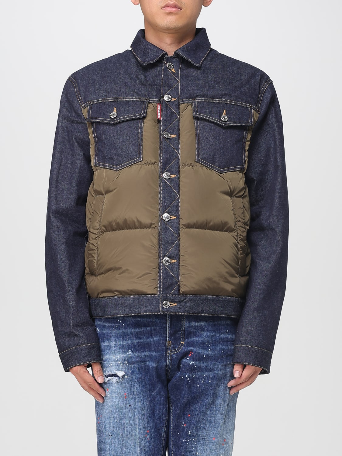 DSQUARED2 JACKET: Jacket men Dsquared2, Multicolor - Img 1