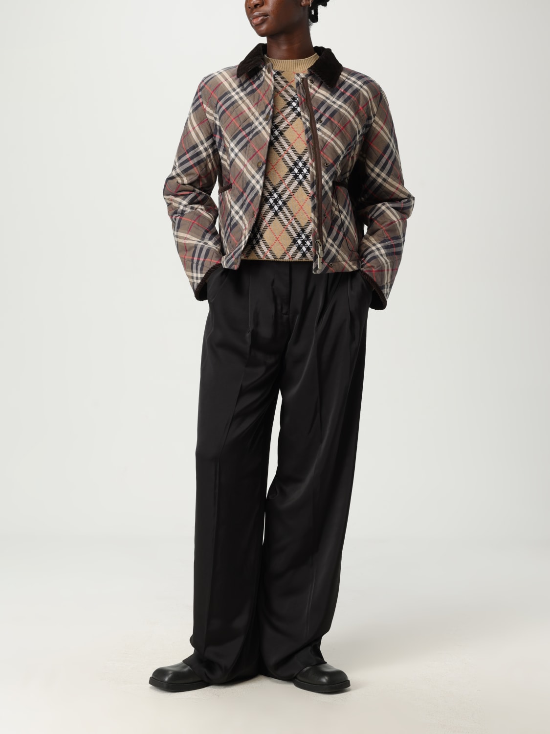 BURBERRY СВИТЕР: Свитер Женское Burberry, Песочный - Img 2