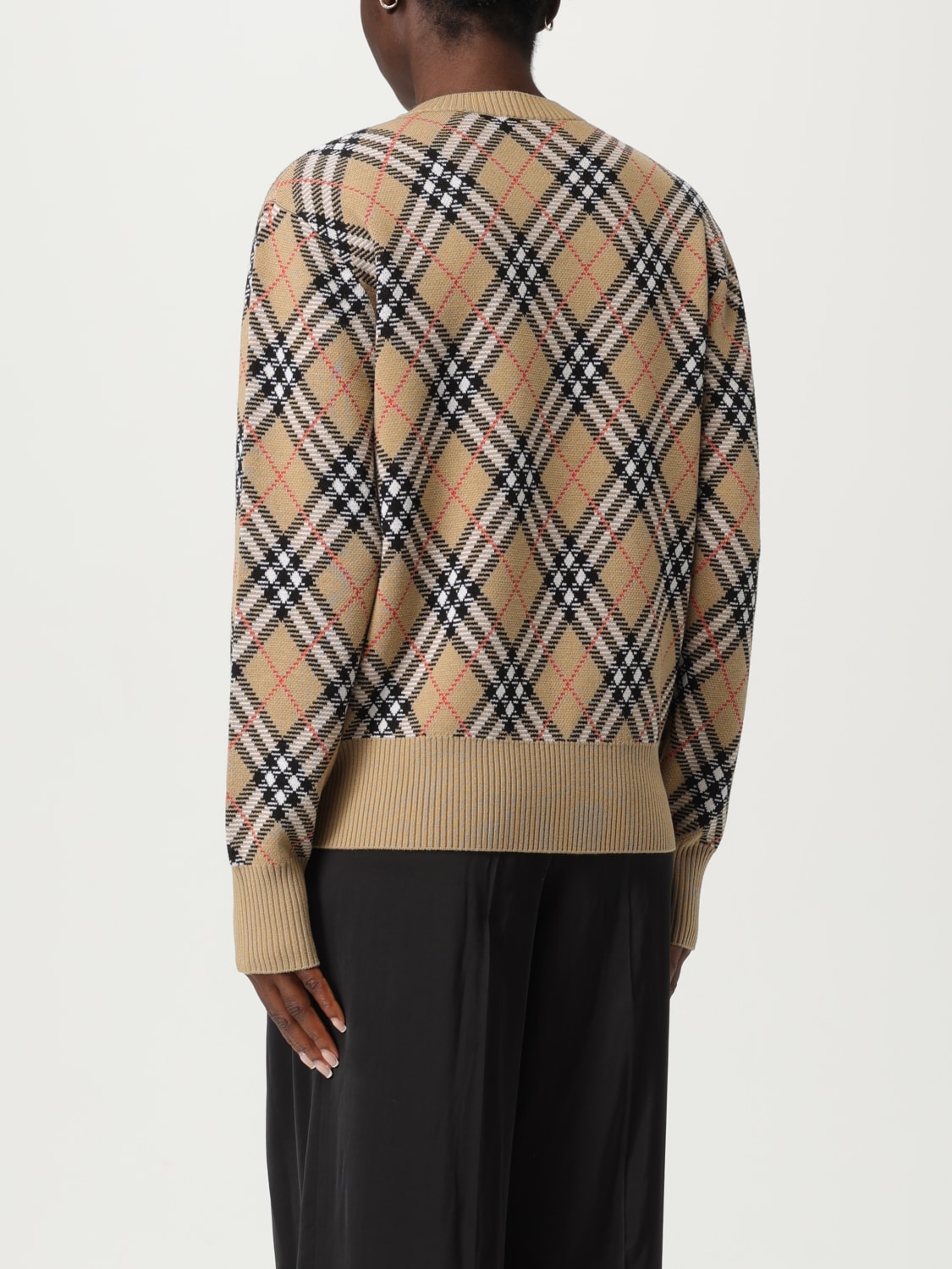 BURBERRY СВИТЕР: Свитер Женское Burberry, Песочный - Img 3