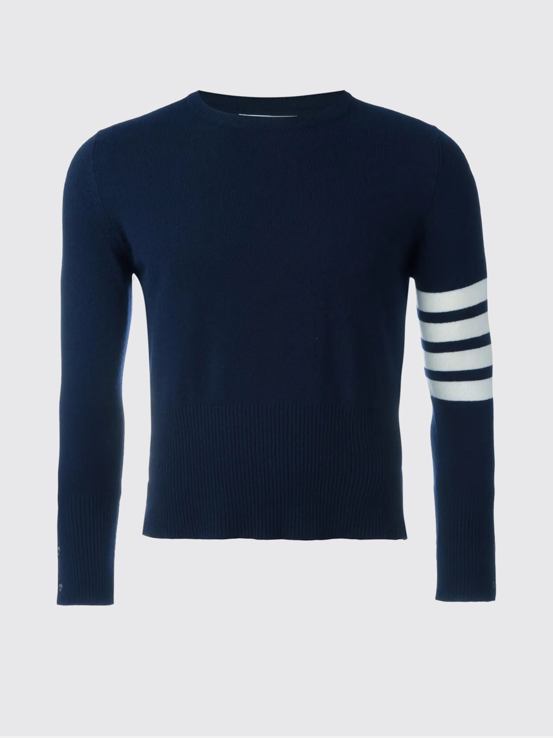THOM BROWNE SWEATER: Sweater men Thom Browne, Navy - Img 1