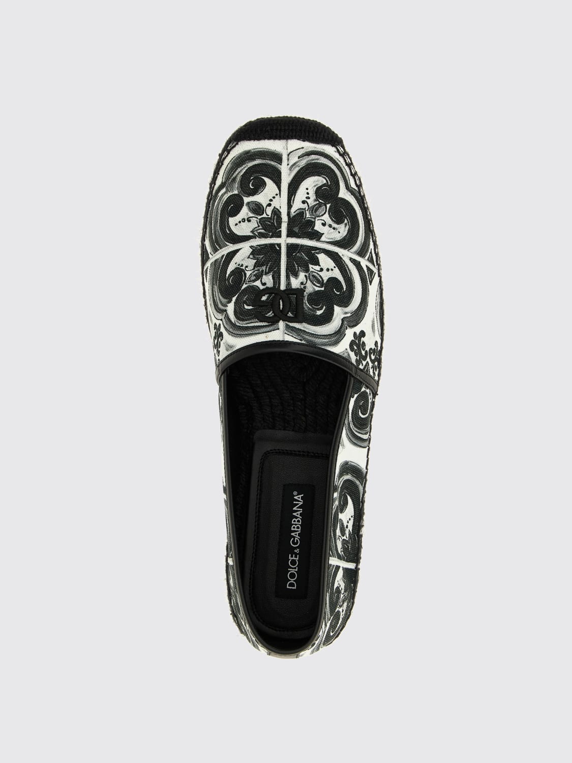 DOLCE & GABBANA ESPADRILLE: Shoes men Dolce & Gabbana, White - Img 4