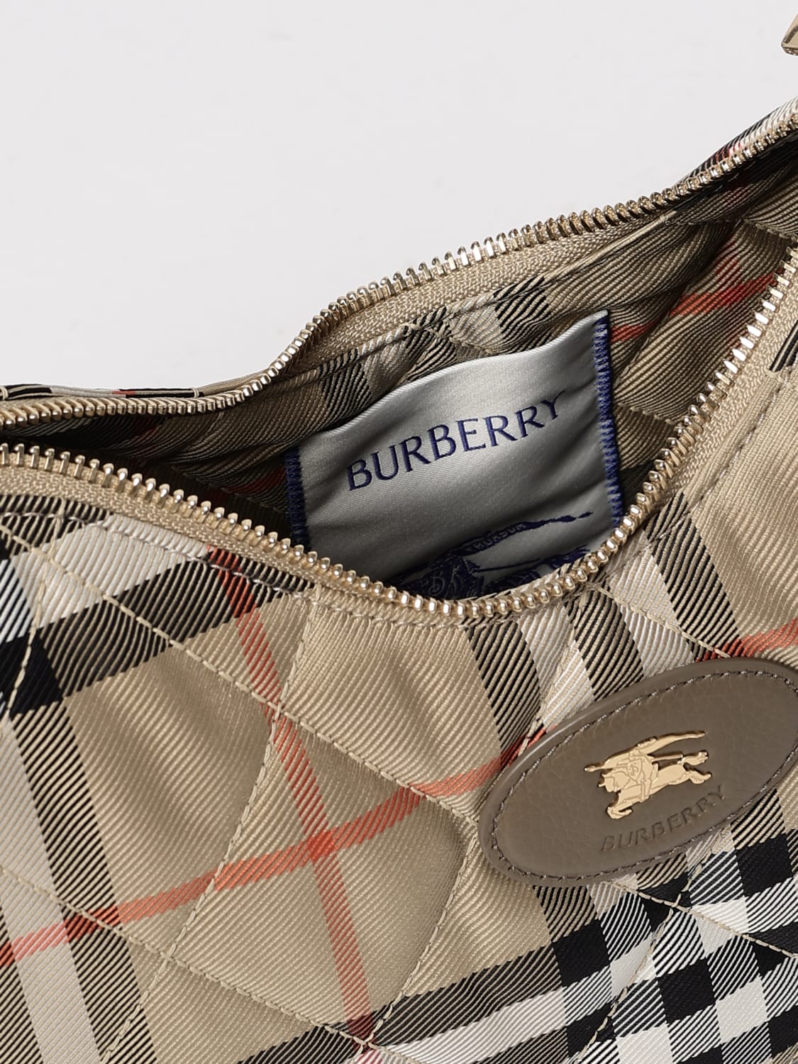 BURBERRY MINI BAG: Shoulder bag woman Burberry, Earth - Img 5