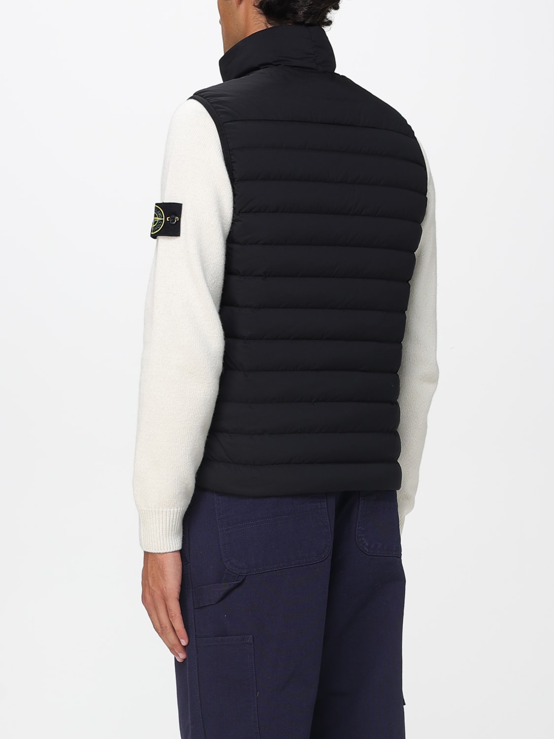 STONE ISLAND SUIT VEST: Suit vest men Stone Island, Black - Img 3