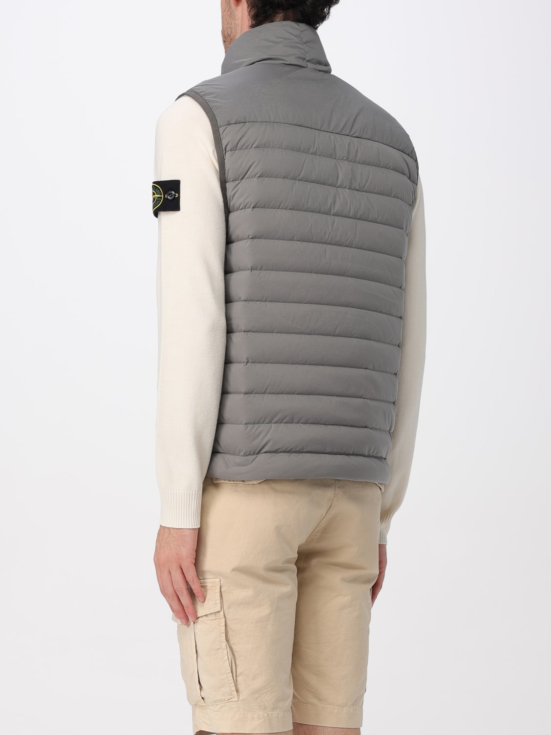 STONE ISLAND SUIT VEST: Suit vest men Stone Island, Grey - Img 3