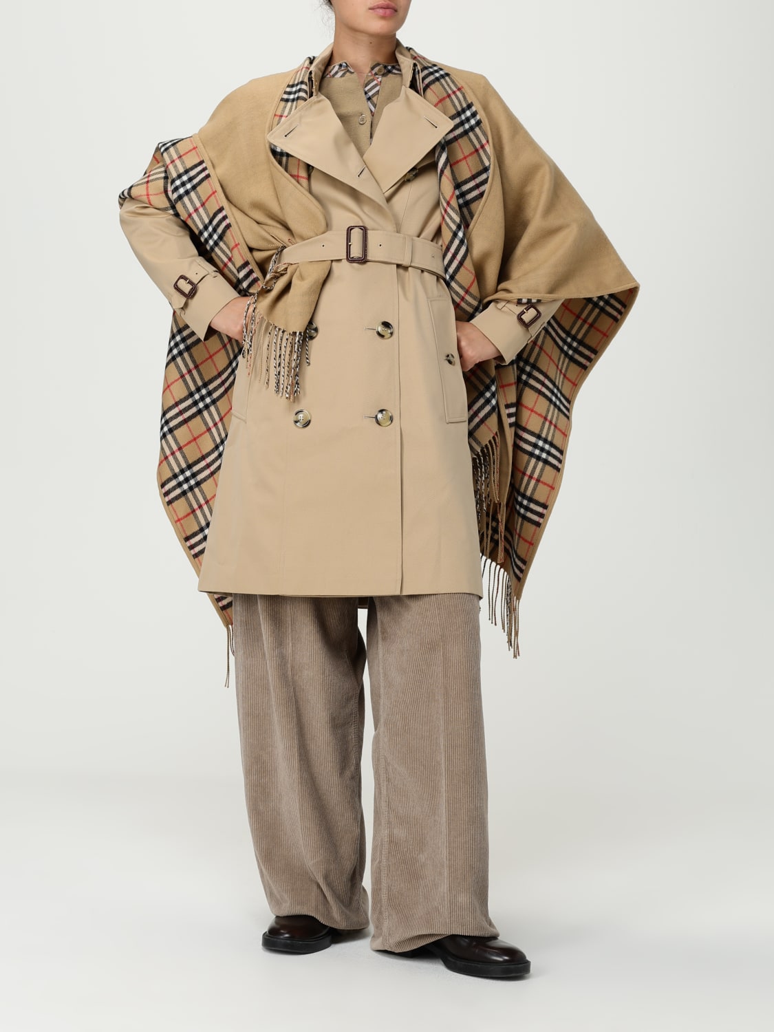 BURBERRY SWEATER: Sweater woman Burberry, Beige - Img 2