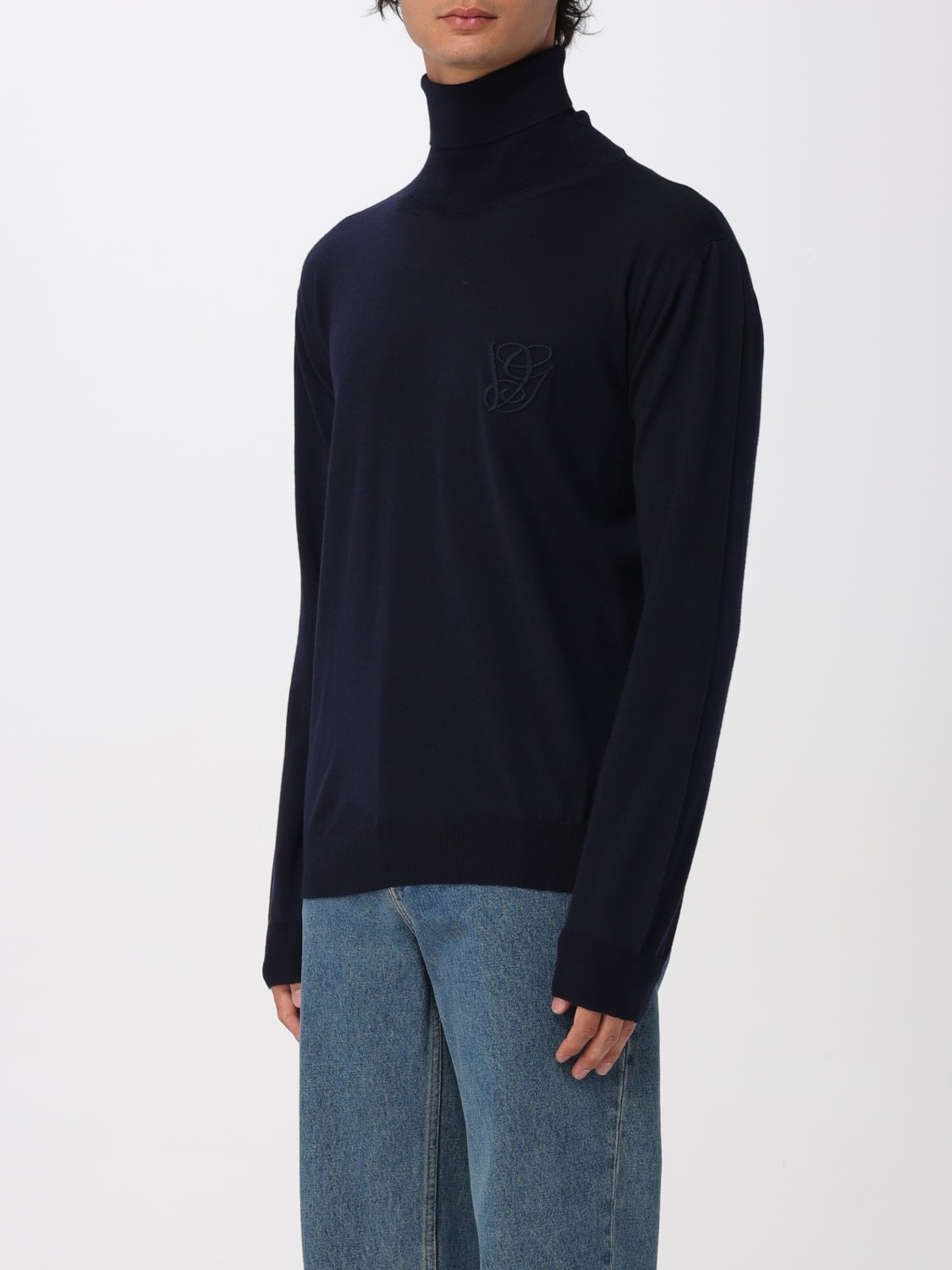 VALENTINO SWEATER: Sweater men Valentino, Blue - Img 4