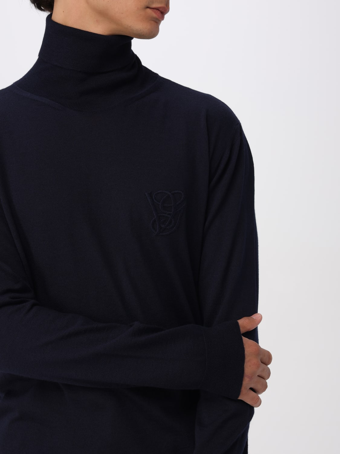 VALENTINO SWEATER: Sweater men Valentino, Blue - Img 5