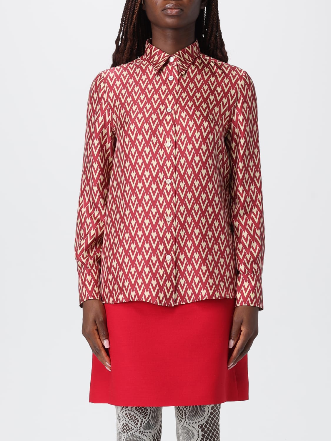 VALENTINO SHIRT: Shirt woman Valentino, Red - Img 1