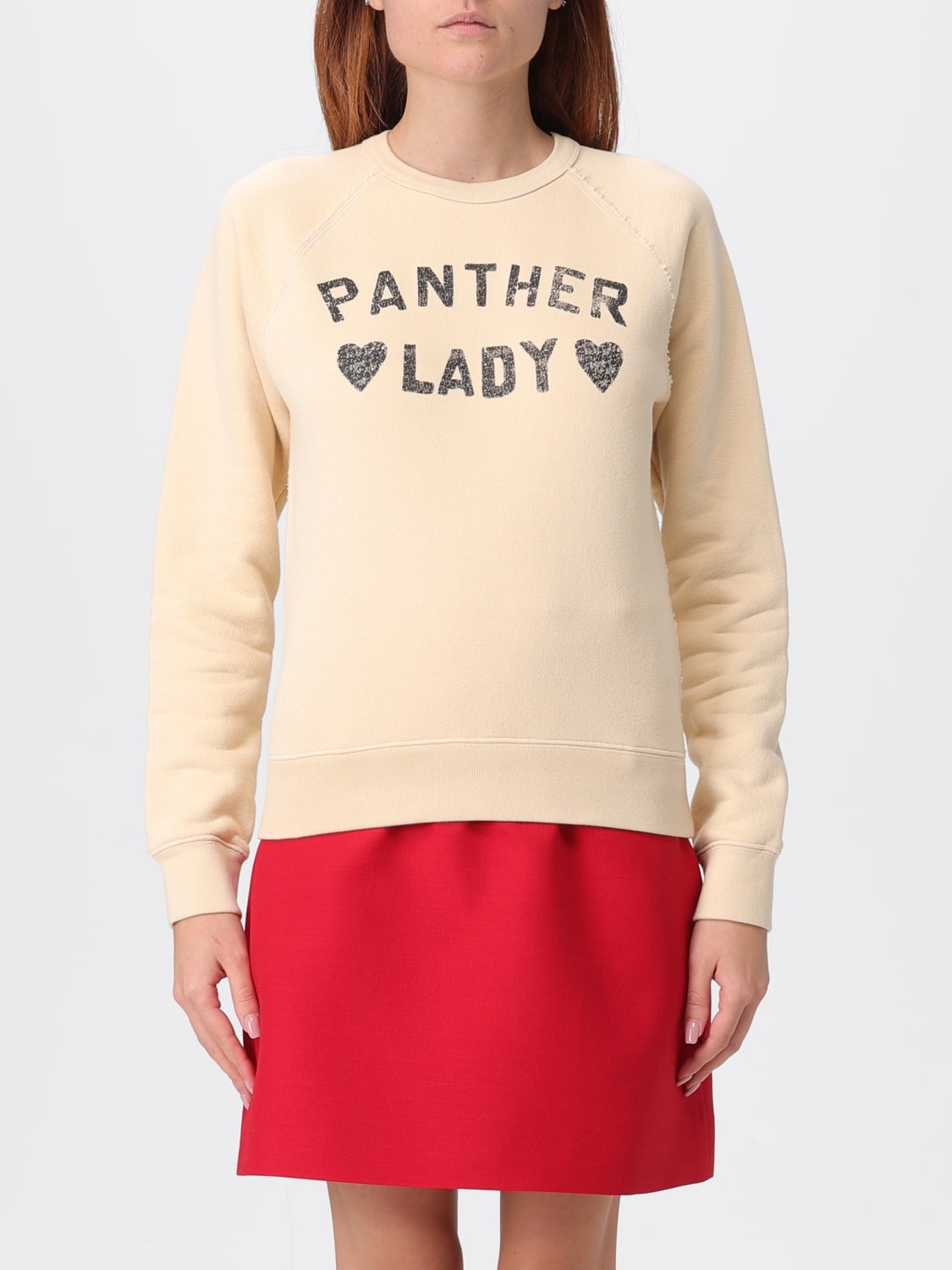 VALENTINO SWEATSHIRT: Sweatshirt woman Valentino, Beige - Img 1