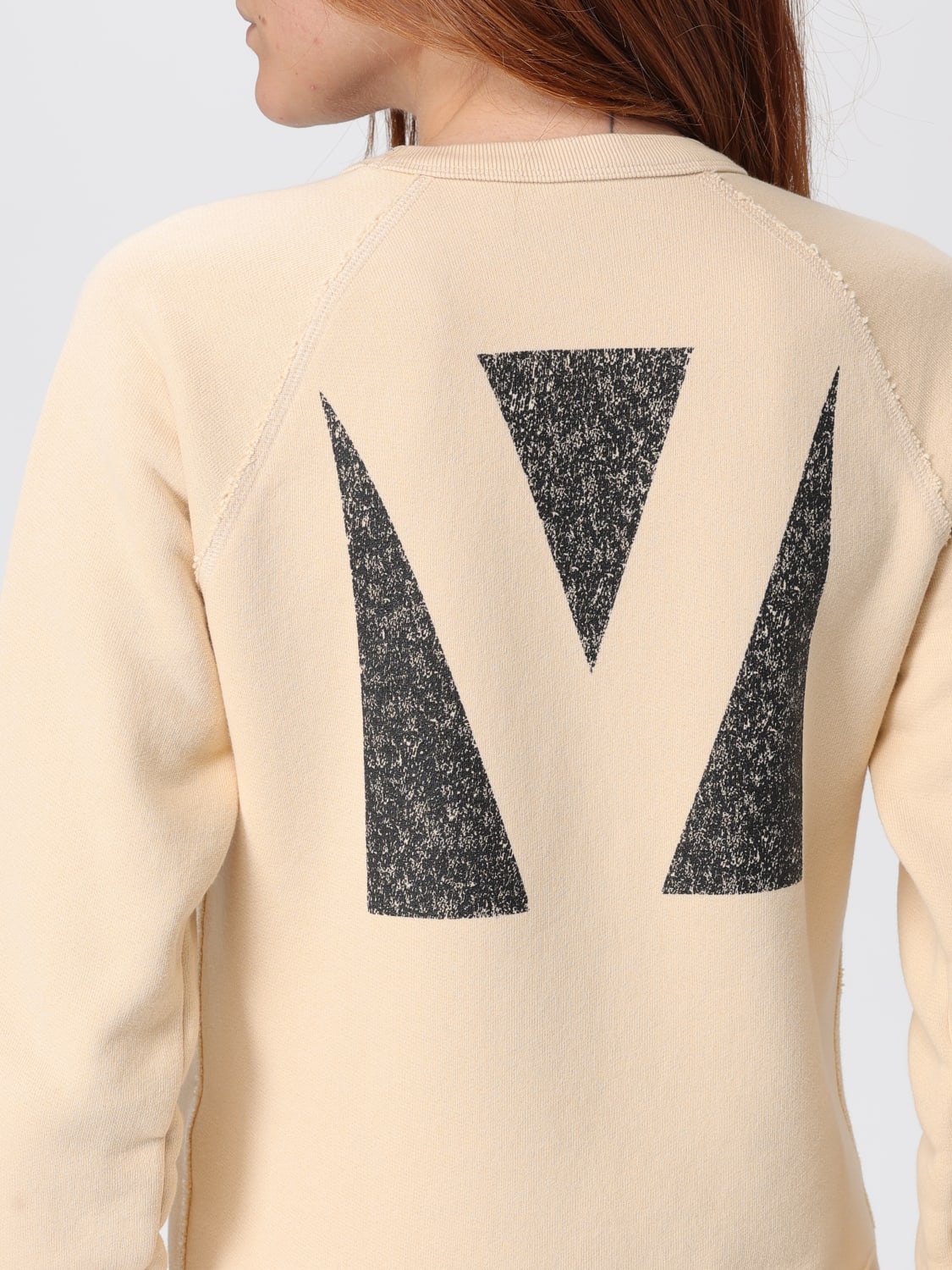 VALENTINO SWEATSHIRT: Sweatshirt woman Valentino, Beige - Img 5
