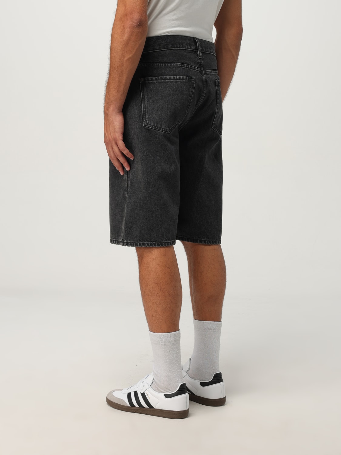 7 FOR ALL MANKIND SHORTS: Jeans men 7 For All Mankind, Black - Img 2