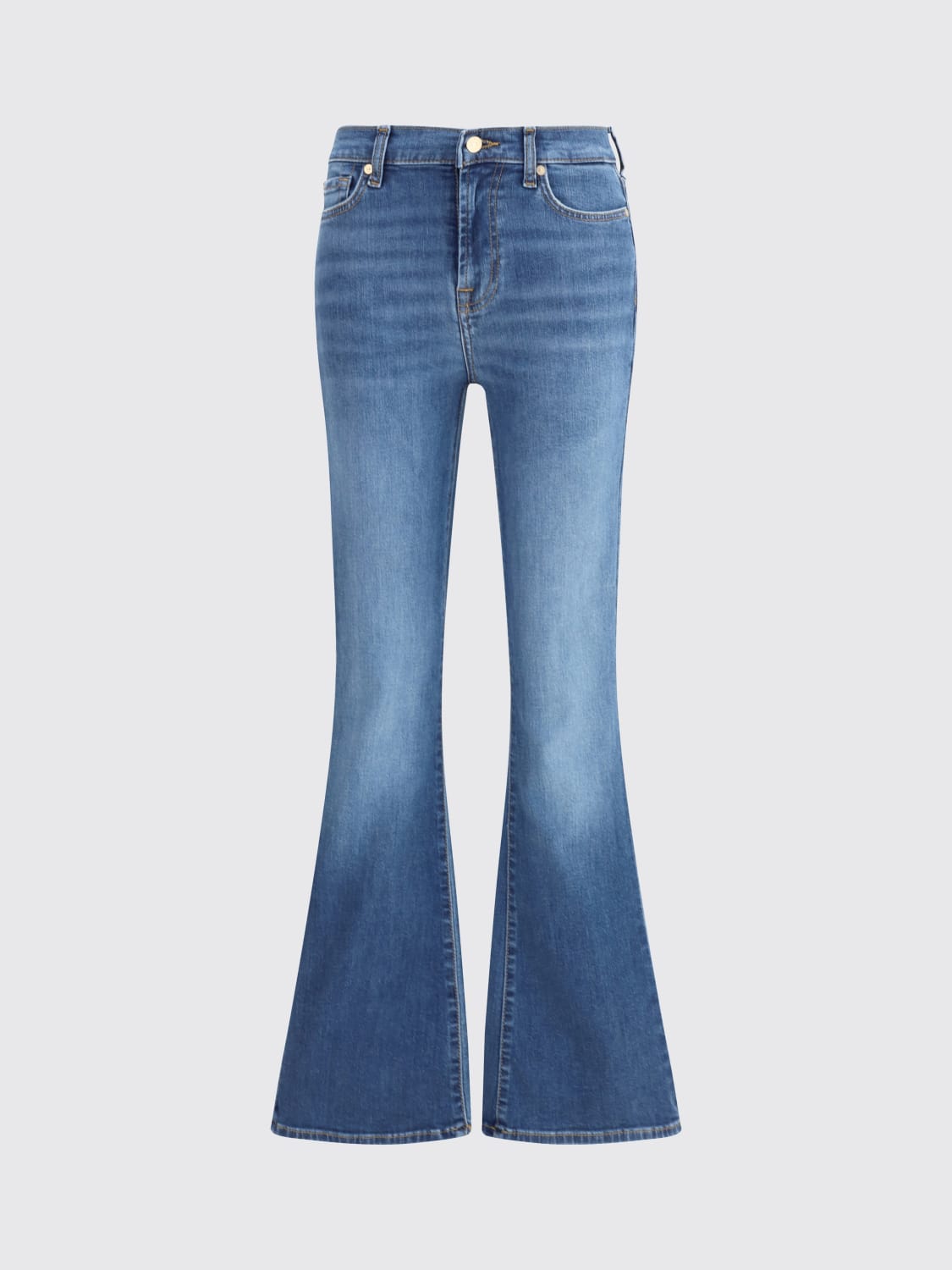 7 FOR ALL MANKIND JEANS: Jeans femme 7 For All Mankind, Bleu - Img 1