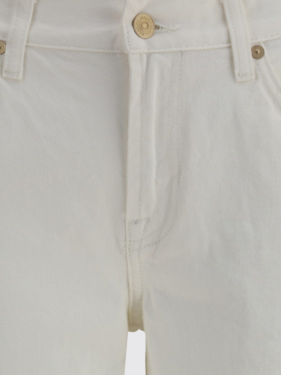 7 FOR ALL MANKIND JEANS: Jeans femme 7 For All Mankind, Blanc - Img 3