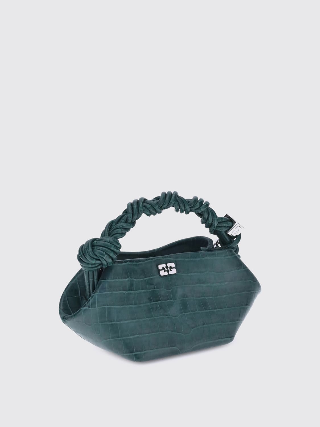 GANNI HANDBAG: Shoulder bag woman Ganni, Green - Img 2
