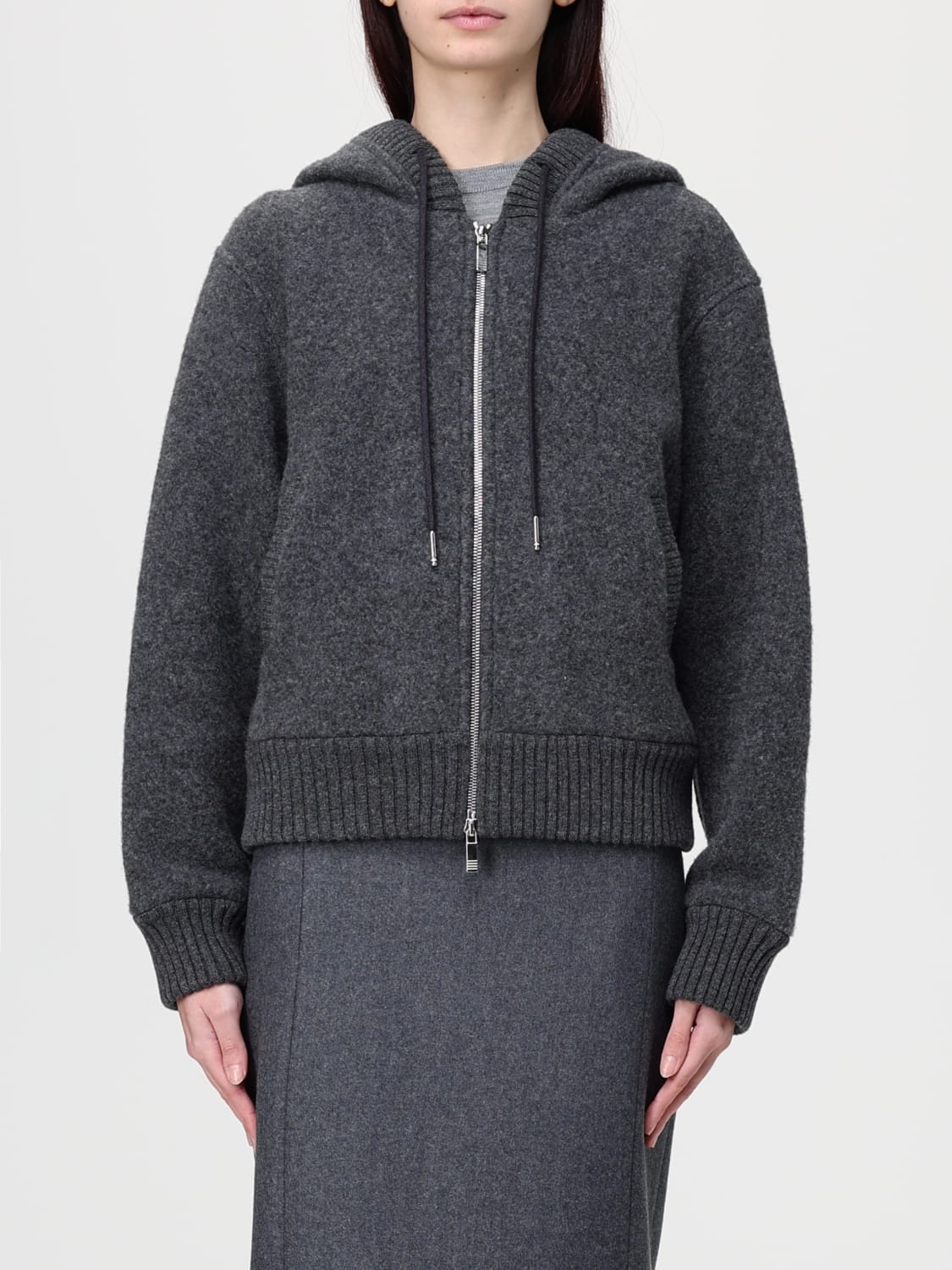THOM BROWNE SUDADERA: Sudadera mujer Thom Browne, Negro - Img 1