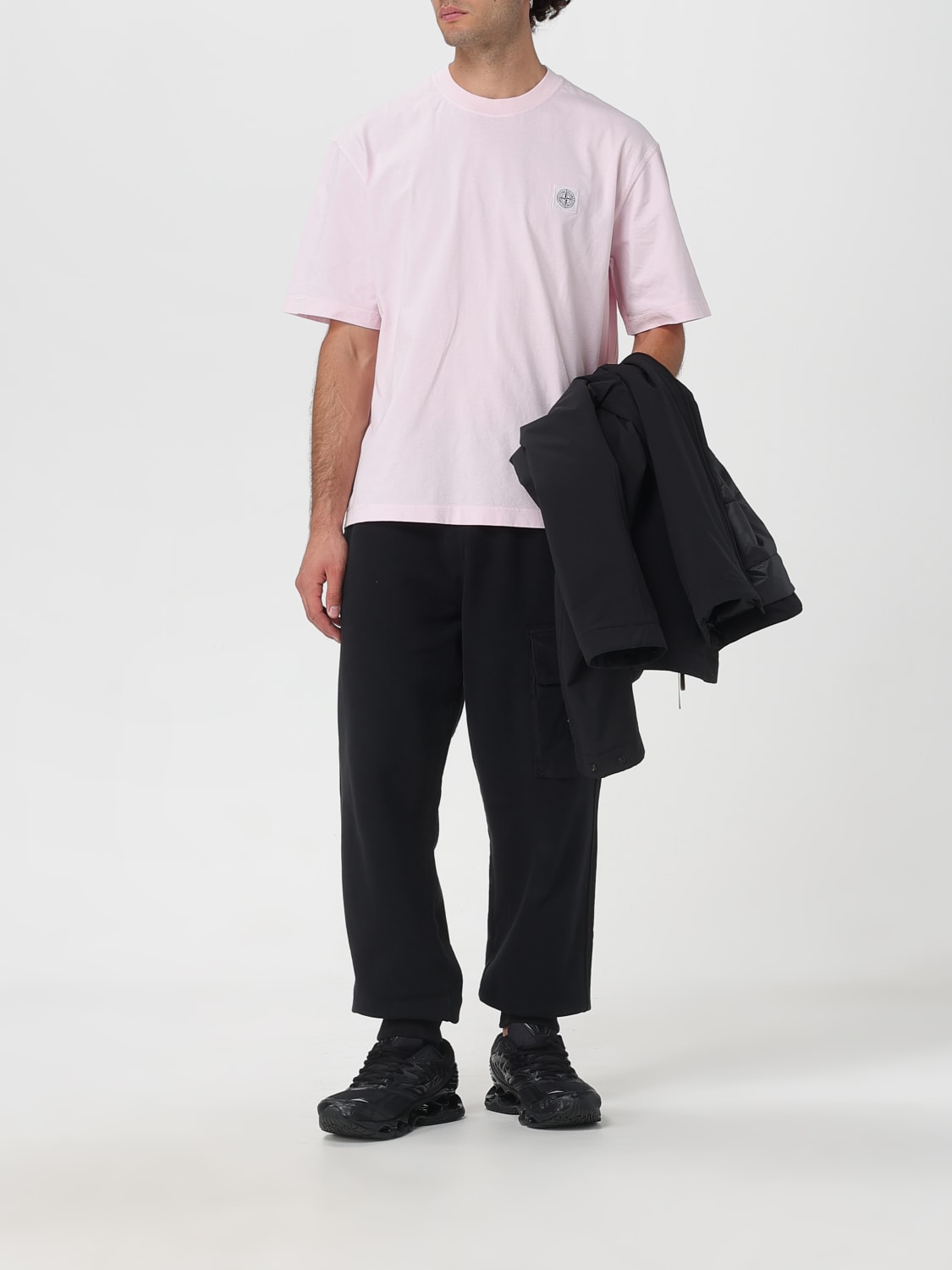 STONE ISLAND PANTS: Pants men Stone Island, Black - Img 2