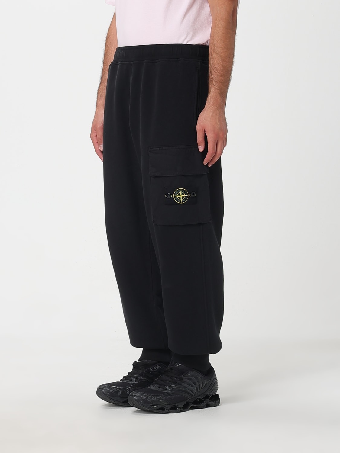 STONE ISLAND PANTS: Pants men Stone Island, Black - Img 4