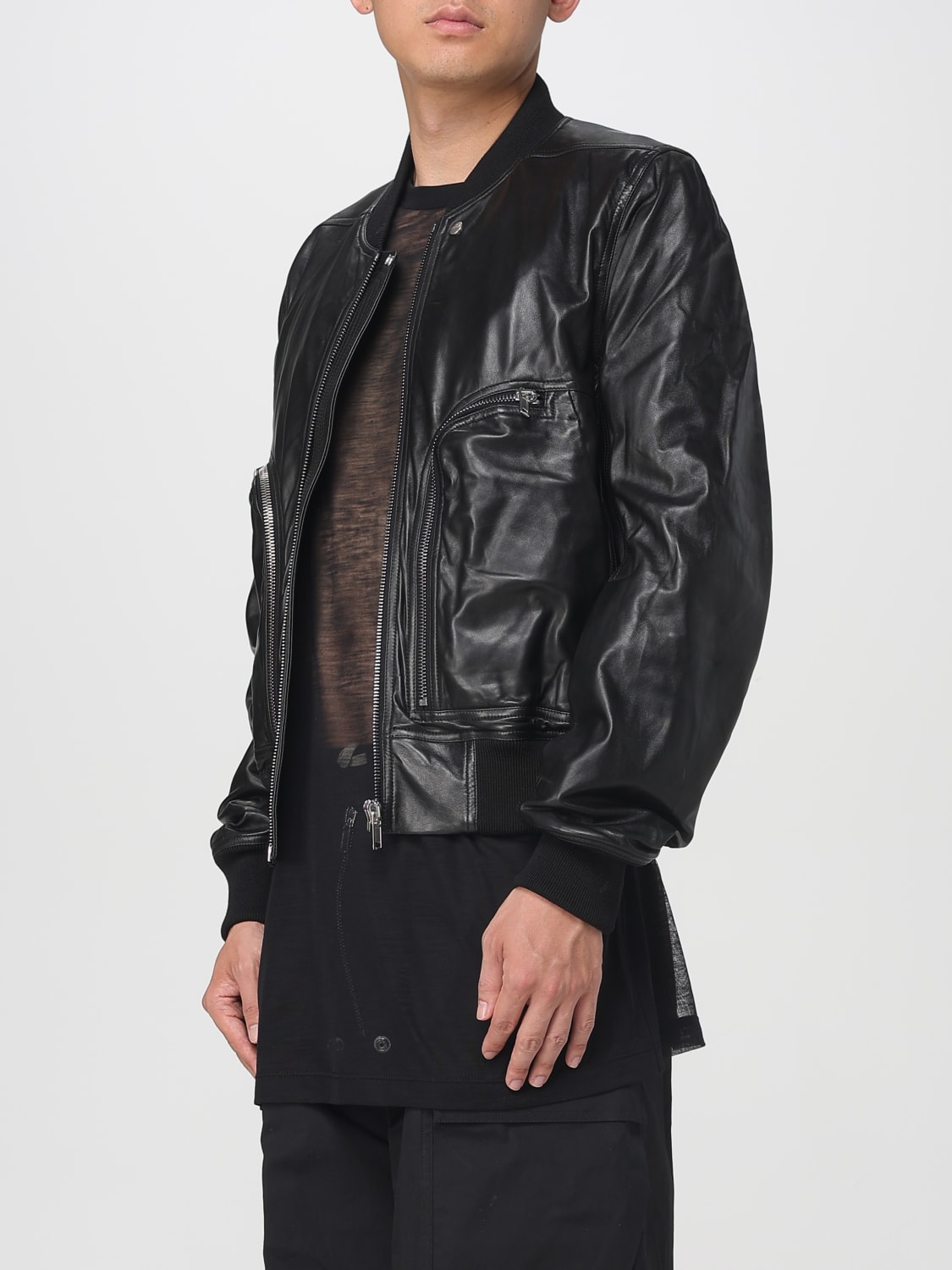 RICK OWENS JACKET: Jacket men Rick Owens, Black - Img 4