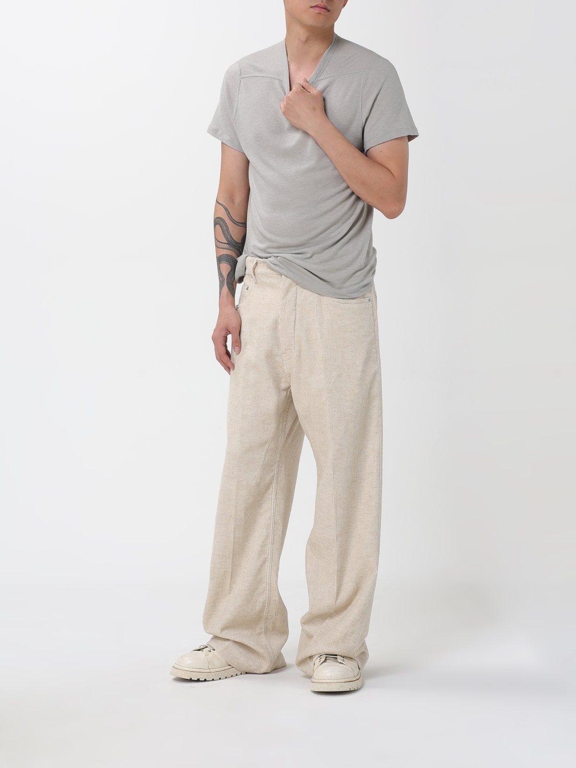 RICK OWENS HOSE: Hose herren Rick Owens, Natural - Img 2