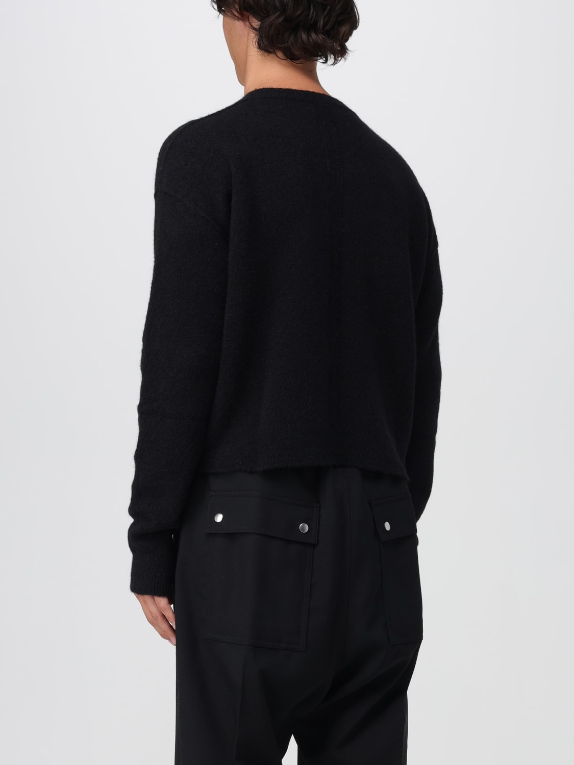 RICK OWENS SWEATER: T-shirt men Rick Owens, Black 1 - Img 3