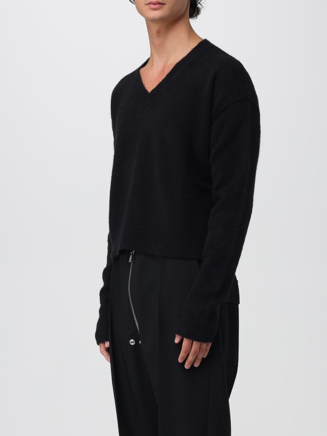 RICK OWENS SWEATER: T-shirt men Rick Owens, Black 1 - Img 4
