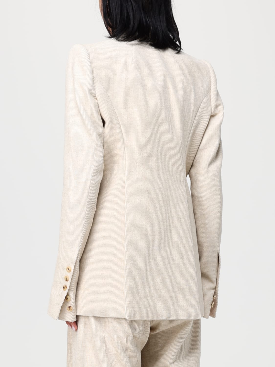 RICK OWENS VESTE: Veste femme Rick Owens, Naturel - Img 3