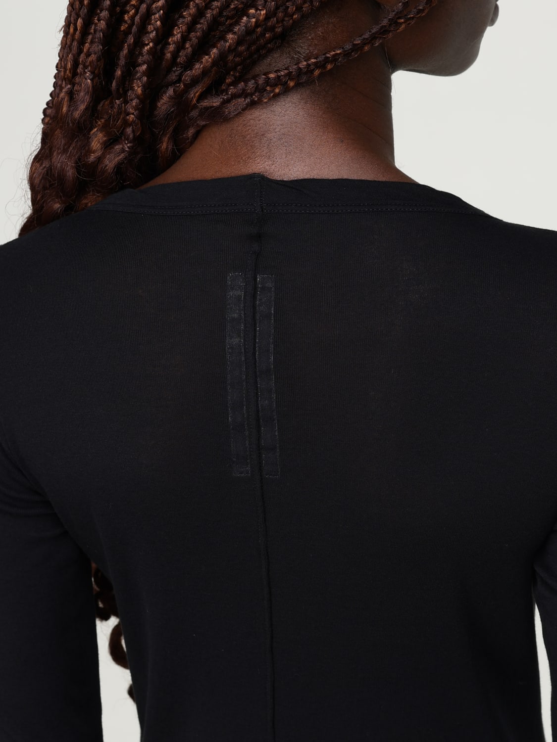 RICK OWENS TOP: T-shirt woman Rick Owens, Black - Img 5