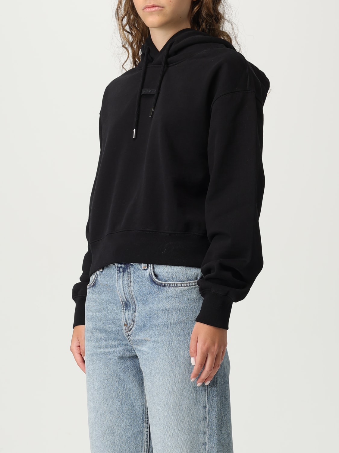 JACQUEMUS SWEATSHIRT: Sweatshirt damen Jacquemus, Schwarz - Img 3