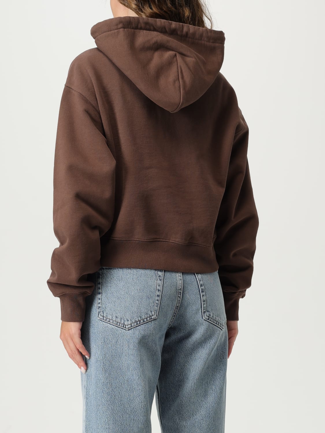 JACQUEMUS SWEATSHIRT: Sweatshirt damen Jacquemus, Braun - Img 2