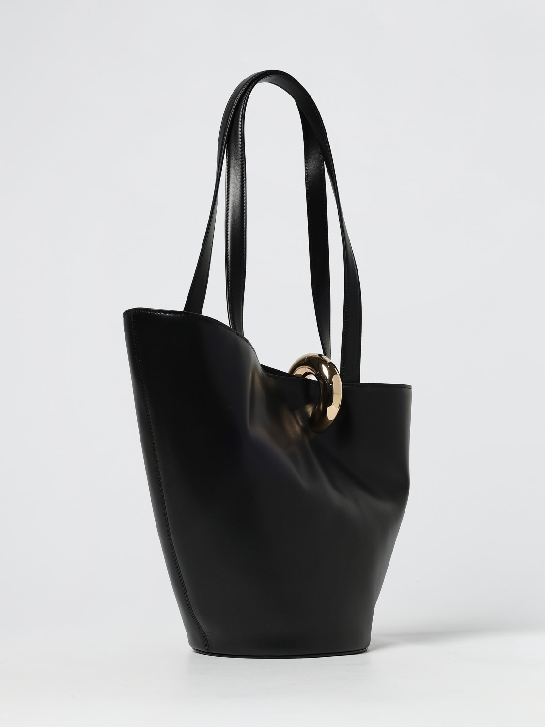 JACQUEMUS SCHULTERTASCHE: Schultertasche damen Jacquemus, Schwarz - Img 3